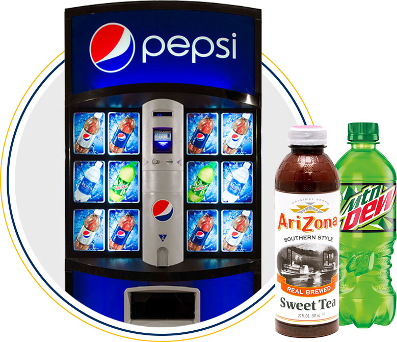 Corbin, Richmond & Knoxville beverage vending machines