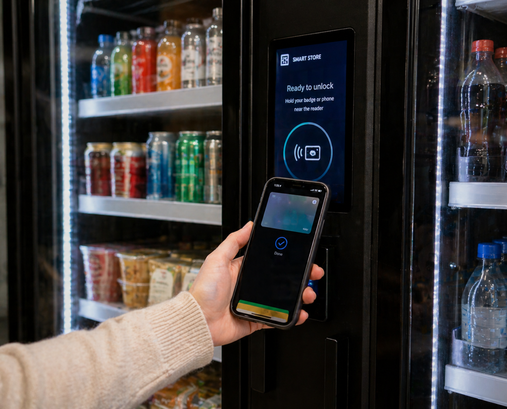 Smart Cooler | Cashless Payment | Security